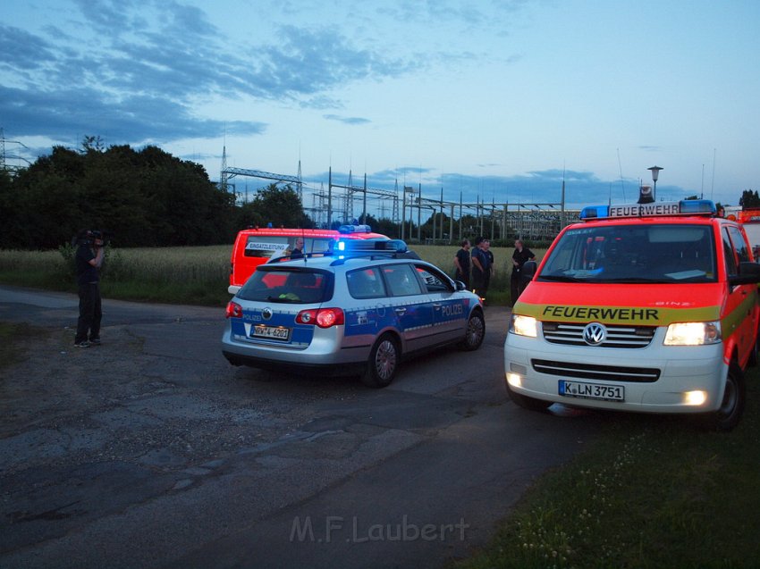 Person ertrunken Baggerloch Koeln Porz Gremberghoven Schwarzer Weg P104.JPG